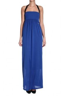 Pinko Blue Maxi Dress - Lyst