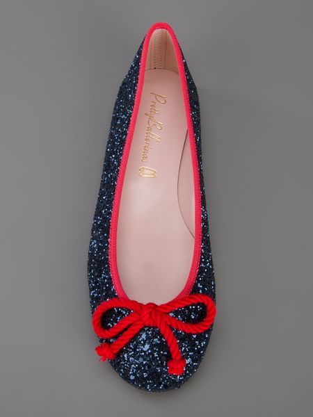 coloured ballerina pumps