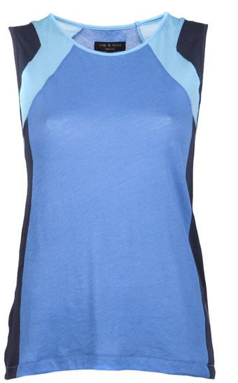 Rag & Bone The Moto Top - Lyst