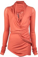 Rick Owens Lilies Draped Sweater