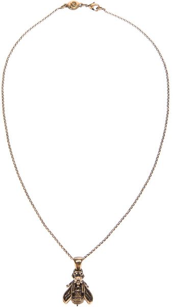Alexander McQueen Chain Pendant - Lyst