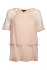 Elizabeth And James Elizabeth and James Amina Top Pale Peach