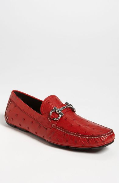 ostrich driving shoes