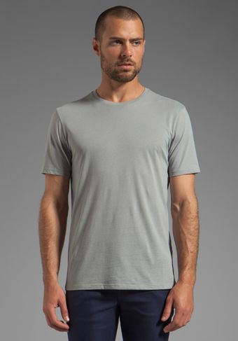 Vince Favorite Jersey Tee in Silver Fin - Lyst