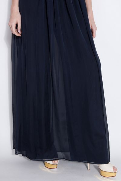 formal pants with skirt overlay