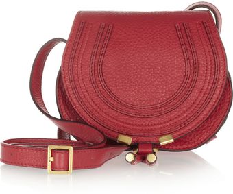 Chloé Marcie Mini Leather Shoulder Bag - Lyst