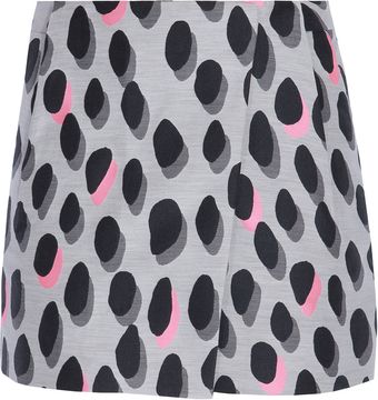 Diane Von Furstenberg Melissa Dots Skirt - Lyst
