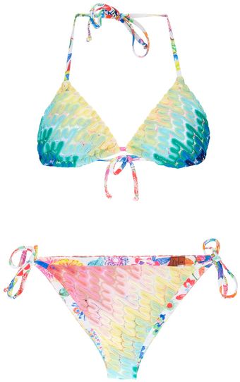 Missoni Reversible Bikini - Lyst