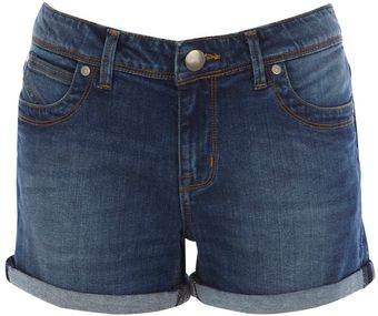 Oasis Authentic Wash Boyfriend Shorts - Lyst