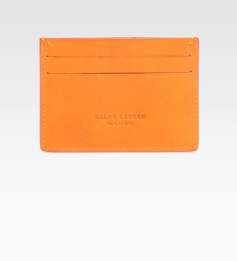Ralph Lauren Equestrian Credit Card Holder - Lyst