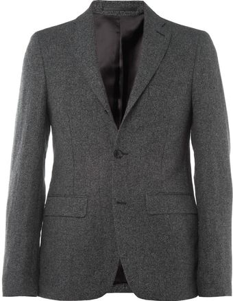 Acne Drifter Slim Fit Linen and Cotton Blend Suit Jacket - Lyst