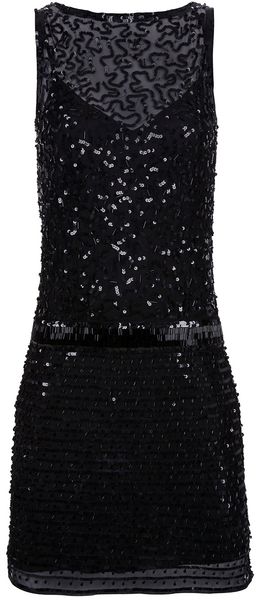 Alberta Ferretti Sequin Dress - Lyst