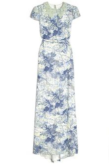 Erdem Aurelia Cap Sleeve Gown - Lyst