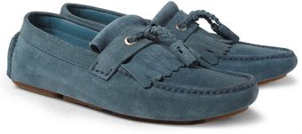 Jimmy Choo Eaton Tasselled Suede Driving Shoes - Lyst