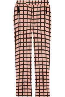 Marni Printed Wool Blend Pants - Lyst