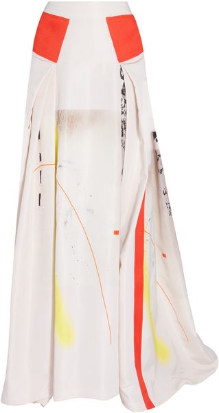 Carolina Herrera Print Ball Skirt - Lyst