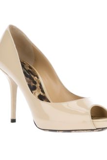 Dolce & Gabbana Peep Toe Pump - Lyst