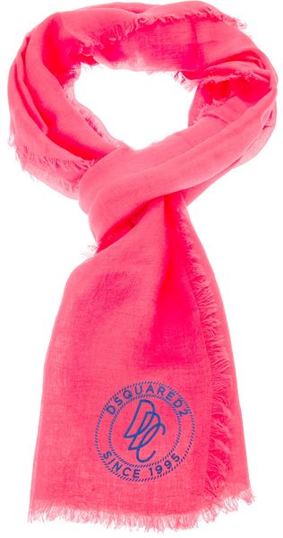 DSquared2 Logo Scarf - Lyst