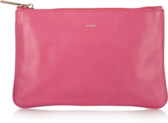 Jil Sander Leather Pouch - Lyst