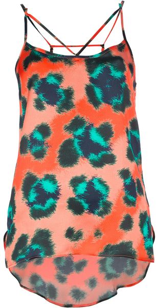 Kenzo Printed Strappy Top - Lyst