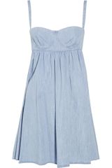See By Chloé Denim Bustier Dress