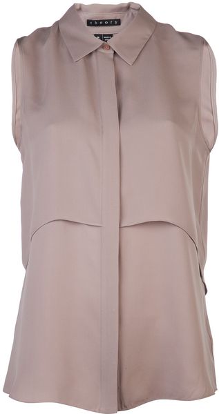 Theory Rosae Top - Lyst