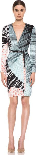 Diane Von Furstenberg Valencia Dress in Rockscape - Lyst