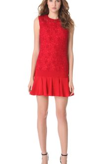 Giambattista Valli Lace Drop Waist Dress - Lyst