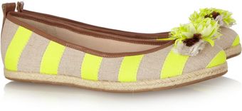 Juicy Couture Gianna Canvas Ballet Flats - Lyst
