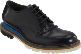 Lanvin Butted Seam Blucher - Lyst