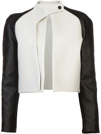 Mugler Twotone Jacket - Lyst