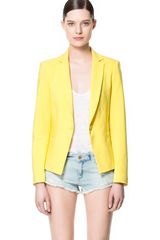 Zara Blazer with Narrow Lapel