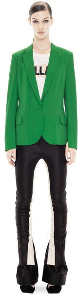 Acne Cindy Cav Str Emerald Green - Lyst