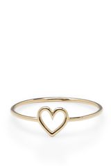 Aurelie Bidermann Gold Love Ring