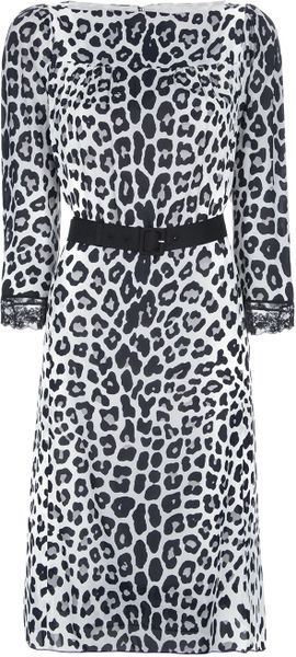 Marc Jacobs Leopard Print Dress - Lyst