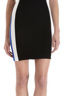Mason by Michelle Mason Colorblock Short Sleeve Dress - Lyst