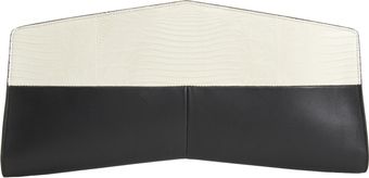 Narciso Rodriguez Tejus Elongated Chevron Clutch - Lyst