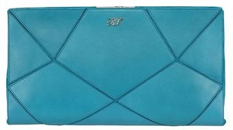 Roger Vivier Prismick Suede and Nappa Leather Clutch - Lyst