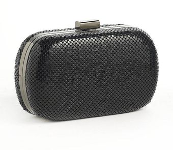 Whiting & Davis Mesh Minaudiere Clutch Bag - Lyst