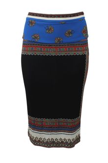 Givenchy High Waist Print Skirt - Lyst