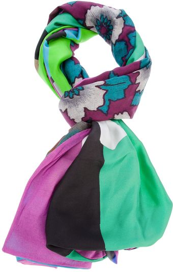 Pierre Louis Mascia Mixed Print Stole - Lyst