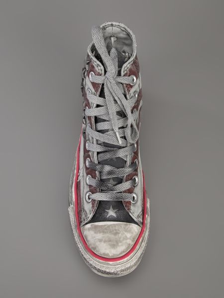 grey converse black laces