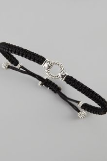 Lagos Sterling Silver Caviar Macrame Bracelet - Lyst