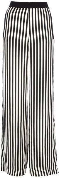 Space Striped Wide Leg Trouser - Lyst