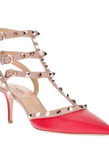 Valentino Rockstud Sandal - Lyst