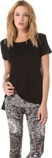 David Lerner Short Sleeve Crew Neck Tee - Lyst