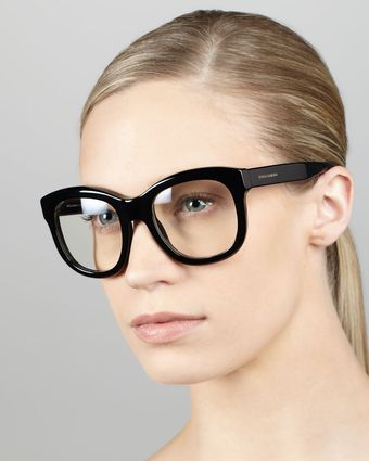 D&G Square Plastic Fashion Glasses - Lyst