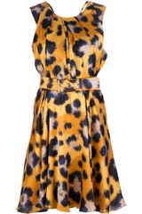 Kenzo Leopard Print Dress