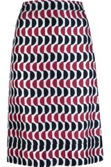 Marni Geometric Print Skirt