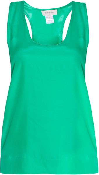 Paul & Joe Silk Tank Top - Lyst